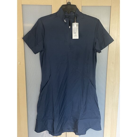 Adidas Frill 365 Golf Dress Sz M Blue Women's Tennis Outdoors Sport Casual NWT - Picture 2 of 6
